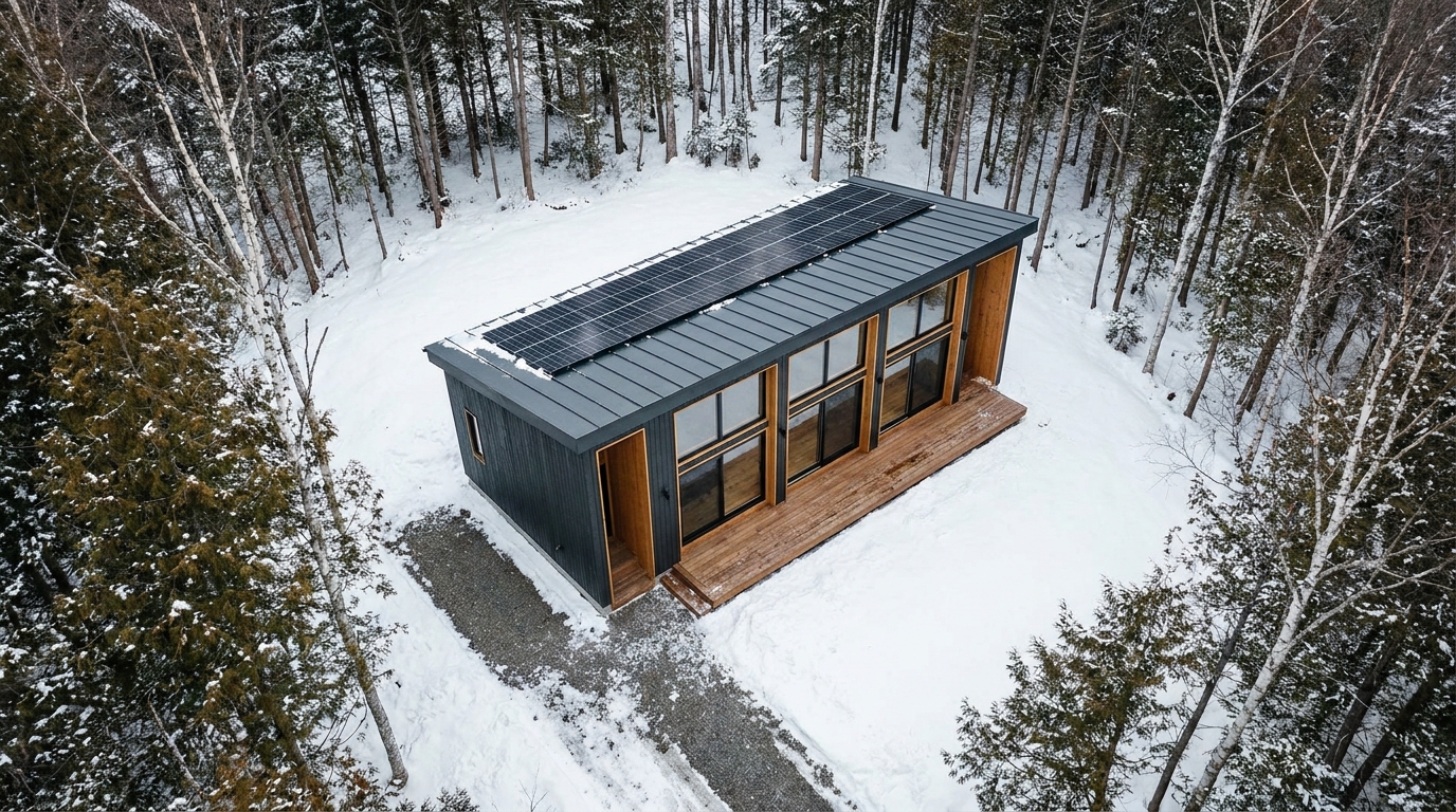 東の小屋 配置