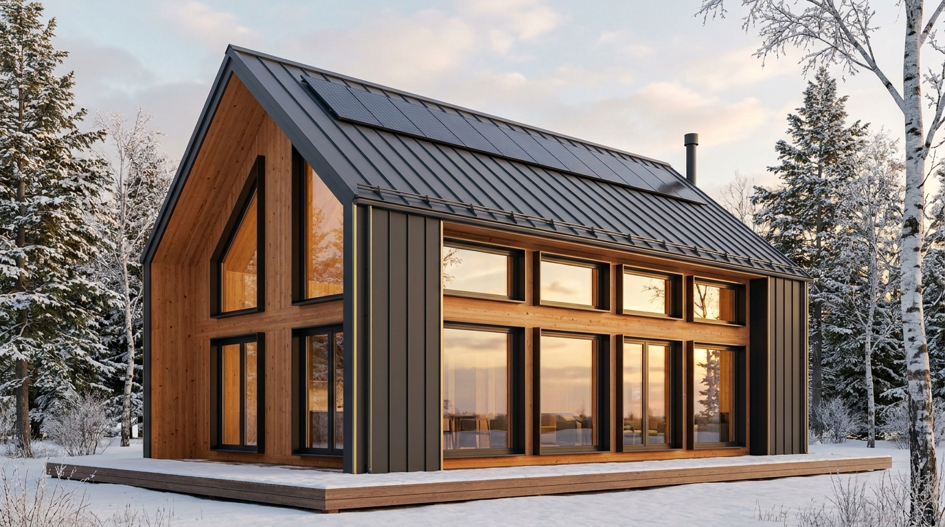月の杜 外観 — AI render based on BIM specs