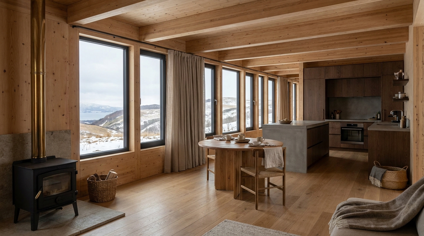 星の小屋 内観