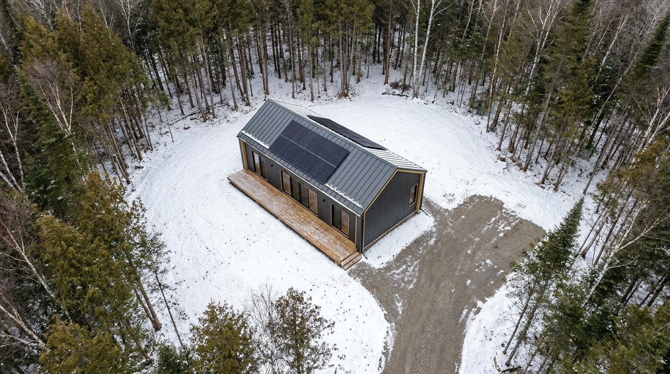 東の小屋 配置