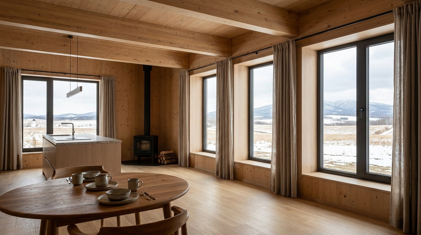 星の小屋 内観