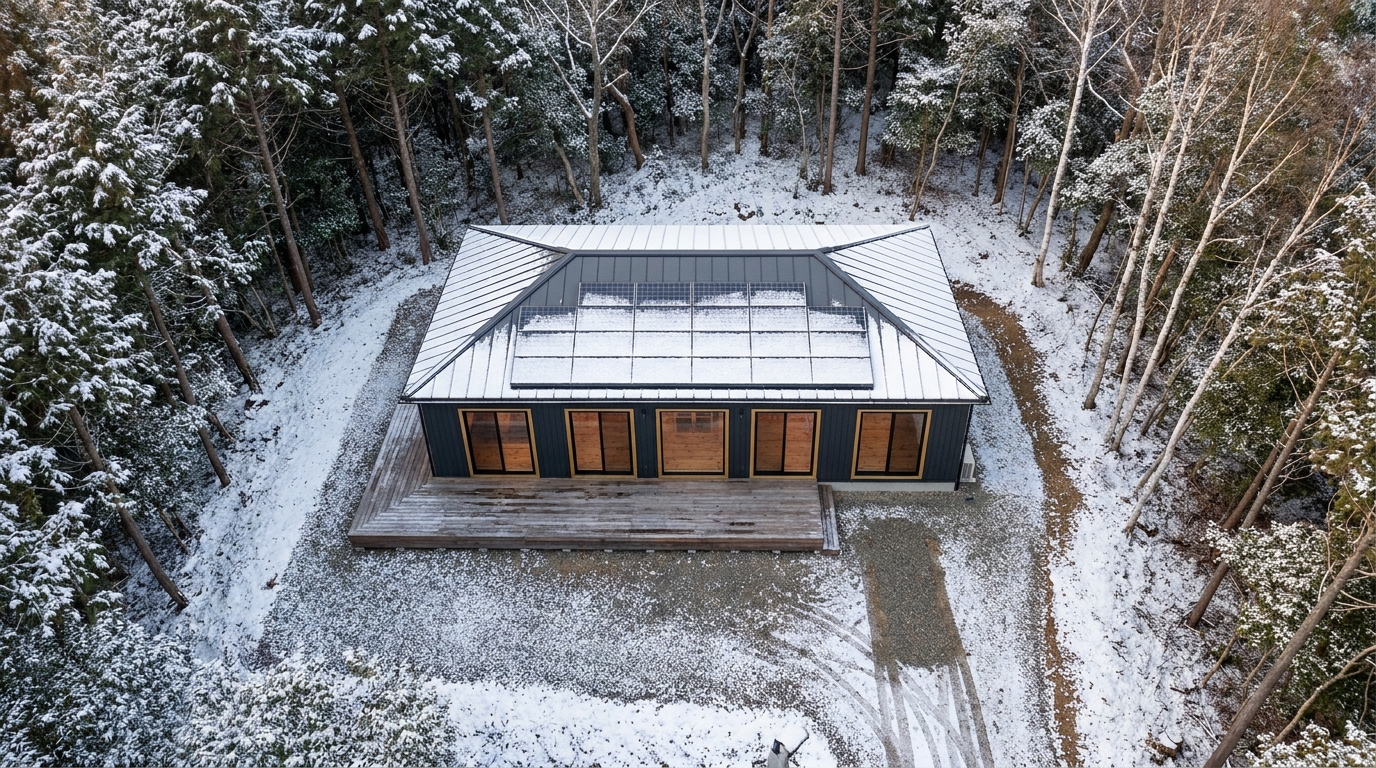 霧の小屋 配置