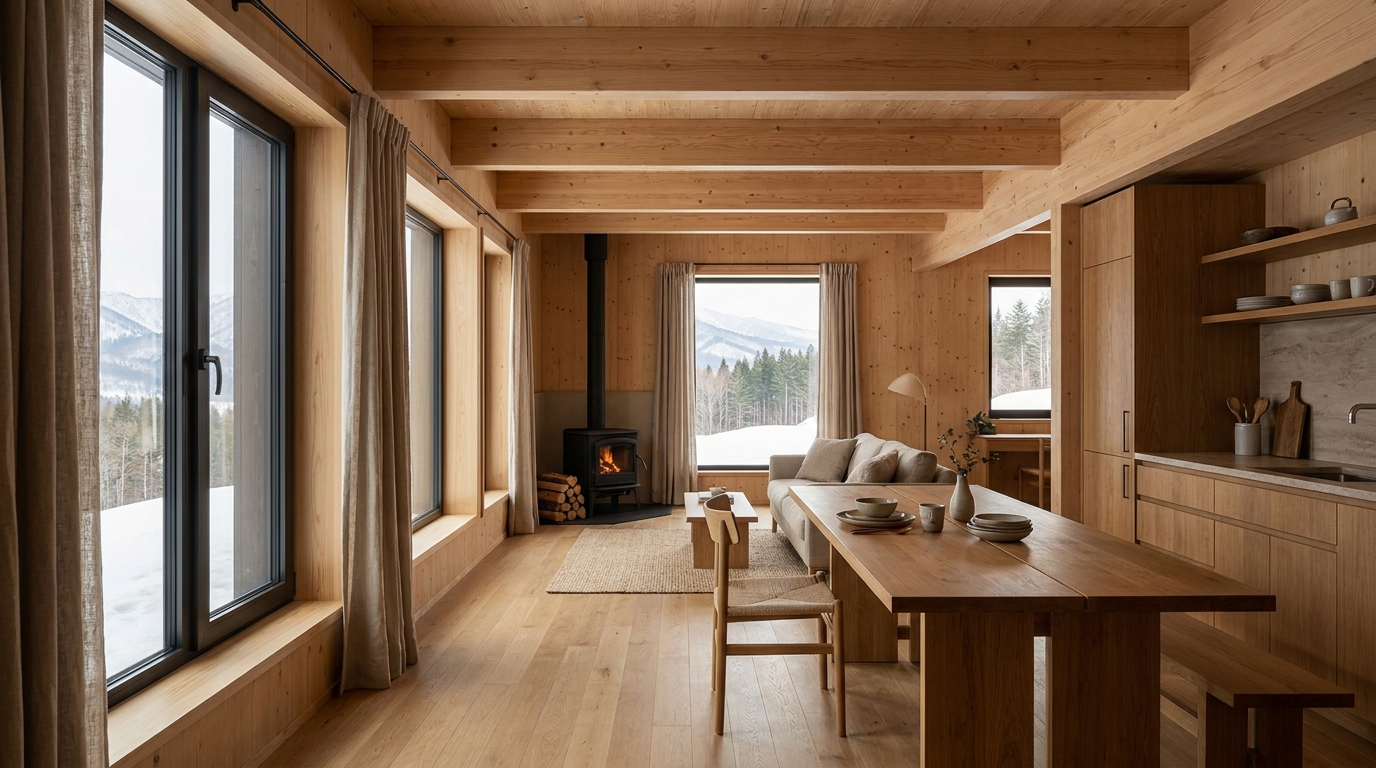 東の小屋 内観