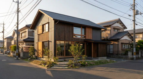 仙台市青葉区川平の家（2x4 枠組壁版）