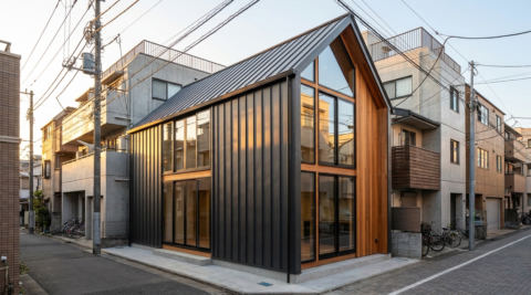 中野区中野 4 — 地下スタジオ + 住居