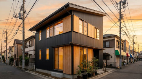 中野区中野 4 — 地下スタジオ + 住居