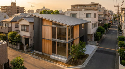 中野区中野 4 — 地下スタジオ + 住居