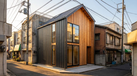 中野区中野 4 — 地下スタジオ + 住居