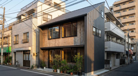 中野区中野 4 — 地下スタジオ + 住居