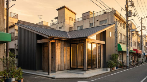 中野区中野 4 — 地下スタジオ + 住居