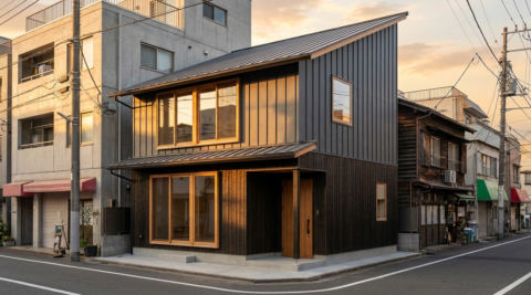 中野区中野 4 — 地下スタジオ + 住居