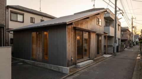 中野区中野 4 — 地下スタジオ + 住居
