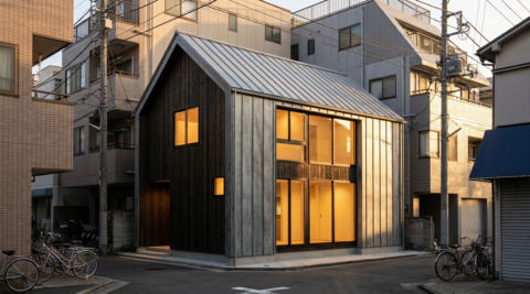 中野区中野 4 — 地下スタジオ + 住居
