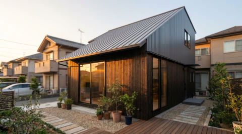 神戸市東灘区岡本の家 Ⅱ（CLT パネル版）