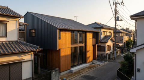 世田谷区岡本の家（CLT パネル版）
