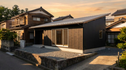 山の上町の家