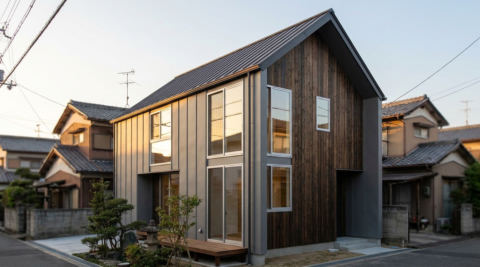 大阪市東住吉区山坂の家