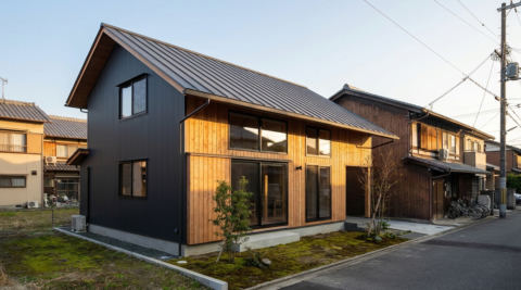 京都・茶室と縁側のある和の住まい