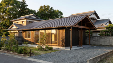 岐阜大垣の船町の家