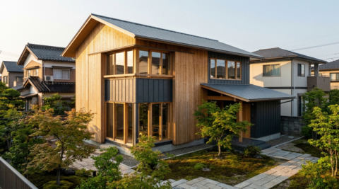 金沢・茶室と縁側のある和の住まい