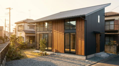 大田区新蒲田の家