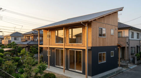 福岡・茶室と縁側のある和の住まい