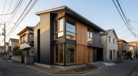 板橋区東山町の家