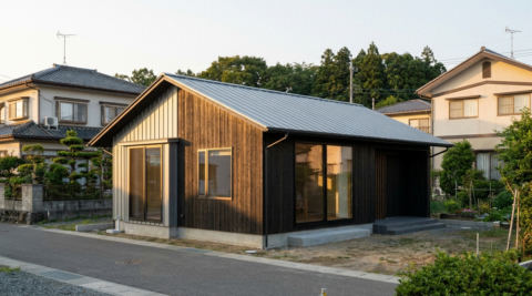 郡山のあぶくま台の家