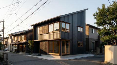 京都市北区小山西元町の家