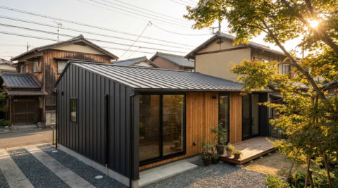 京都・雨水利用とPVのオフグリッド志向